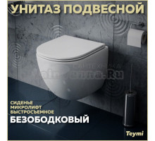 Унитаз подвесной Teymi Lina S T40102