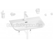 Комплект Wellsee Eclatant 2.0 201007535 глянцевый белый, матовый белый, 9 в 1