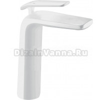 Смеситель для раковины Rose R3911C белый