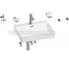 Комплект Wellsee DeSire 201007591 глянцевый белый, хром, 9 в 1