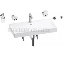 Комплект Wellsee Bromance 201007636 глянцевый белый, хром, 9 в 1