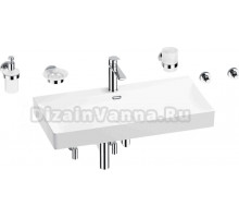 Комплект Wellsee Bromance 201007641 глянцевый белый, хром, 9 в 1