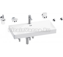 Комплект Wellsee Bromance 201007646 глянцевый белый, хром, 9 в 1