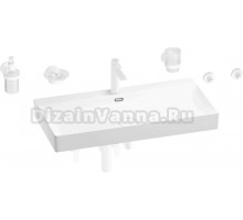 Комплект Wellsee Bromance 201007650 глянцевый белый, матовый белый, 9 в 1