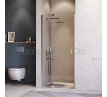 Душевая дверь в нишу RGW Hotel HO-014 1100х2000 профиль хром, стекло прозрачное