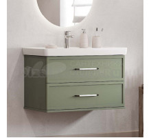 Тумба под раковину без столешницы AQUATON Нео Классика 85 кипарис