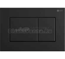 Кнопка смыва Point Ника PN44081BM черная матовая
