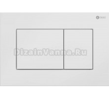 Кнопка смыва Point Ника PN44081W белая матовая