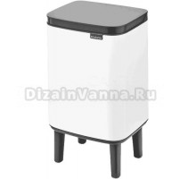 Мусорное ведро Brabantia Bo Hi 227042 4 л, белое