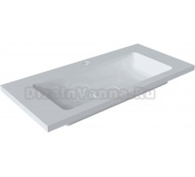 Мебельная раковина Uperwood Modul 100 белая