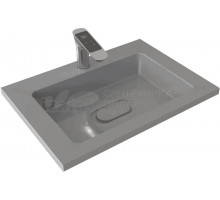 Мебельная раковина Uperwood Modul 29110201339 65 см, серая