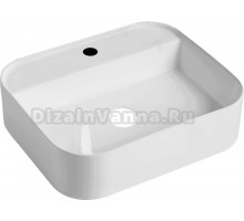 Накладная раковина Point Меркурий PN43833 белая глянцевая