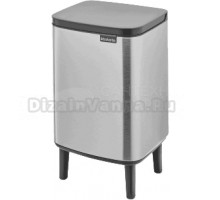 Мусорное ведро Brabantia Bo Hi 227189 7 л, матовая сталь