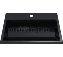 Мебельная раковина Uperwood Barsa 60 черный глянец