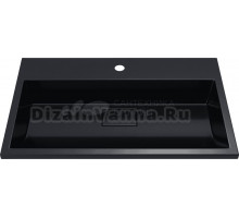 Мебельная раковина Uperwood Barsa 70 черный глянец