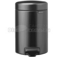 Мусорное ведро Brabantia NewIcon 233449 3 л, серое