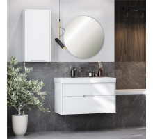 Мебель для ванной комнаты AQUATON Оливия 90 белая матовая, зеркало DIWO Воронеж