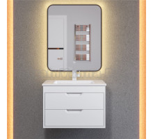Мебель для ванной комнаты Uperwood Modul 65 подвесная, 2 ящика, матовая белая