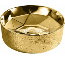 Накладная раковина Point Феникс PN43151GB брашированное золото