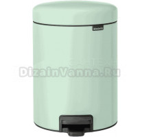 Мусорное ведро Brabantia NewIcon 233883 5 л, мятно-голубое