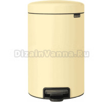 Мусорное ведро Brabantia NewIcon 233807 12 л, ванильно-желтое