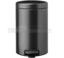 Мусорное ведро Brabantia NewIcon 233487 12 л, темно-серое