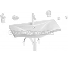 Комплект Wellsee Bisou 201007410 глянцевый белый, матовый белый, 9 в 1