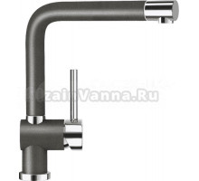 Смеситель для кухни Schock Cristadur Piega серебристый камень