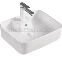 Накладная раковина WesnaArt Kubus 3011-KUB13 белая