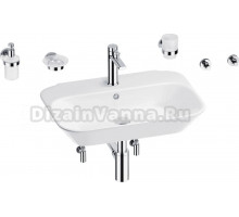 Комплект Wellsee Eclatant 201007456 глянцевый белый, хром, 9 в 1