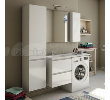 Мебель для ванной комнаты Эстет Dallas Luxe 120 L подвесная, 2 ящика, зеркало DIWO Элиста