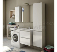 Мебель для ванной комнаты Эстет Dallas Luxe 120 R подвесная, 2 ящика, зеркало DIWO Элиста