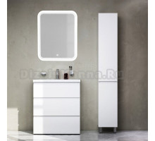 Мебель для ванной комнаты AM.PM Gem S 75 напольная, зеркало STWORKI Монтре