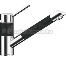 Смеситель для кухни Schock Cristadur SC-200-D выдвижной излив, магма