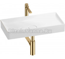 Комплект Wellsee Pure BY 201002768 белый глянцевый, золото, 4 в 1