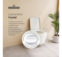 Комплект Lavinia Boho Унитаз подвесной Aveo Rimless 3306101R + Крышка-сиденье Aveo 33290600 с микролифтом + Инсталляция RelFix 38010010 + Кнопка RelFix 38050902 greek black