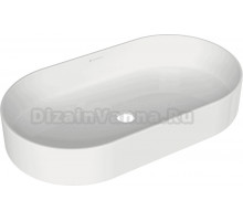 Накладная раковина Aqueduto Espiral ESP0210 60 см белая глянцевая + Дозатор Ridder Colours 22280514 оранжевый