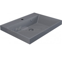 Мебельная раковина Uperwood Classic Quartz 291030001 60 см, матовая серая, бетон