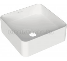 Накладная раковина Aqueduto Espiral ESP0320 37 см белая матовая + Дозатор Ridder Colours 22280514 оранжевый