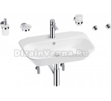 Комплект Wellsee Eclatant 201007486 глянцевый белый, хром, 9 в 1