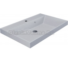 Мебельная раковина Uperwood Classic Quartz 291030003 70 см, матовая белая, жасмин