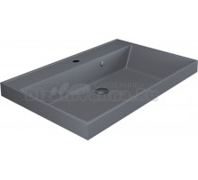 Мебельная раковина Uperwood Classic Quartz 291030004 70 см, матовая серая, бетон