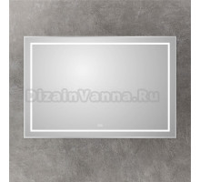 Зеркало BelBagno Kraft 80x120, с подсветкой, с подогревом, сатин