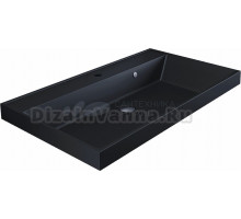 Мебельная раковина Uperwood Classic Quartz 291030008 80 см, матовая черная, уголь