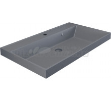 Мебельная раковина Uperwood Classic Quartz 293020633 100 см, матовая серая, бетон