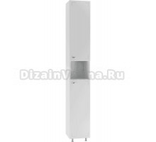 Шкаф-пенал для ванной Айсберг Классик 30 R белый