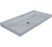 Мебельная раковина Uperwood Classic Quartz 291030009 90 см, матовая белая, жасмин