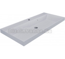 Мебельная раковина Uperwood Classic Quartz 293020632 100 см, матовая белая, жасмин