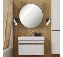 Мебель для ванной комнаты AQUATON Марти 70 ясень шимо, зеркало DIWO Воронеж