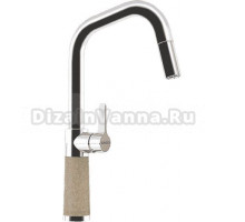 Смеситель для кухни Schock Cristalite SC-530-D выдвижной излив, саббиа